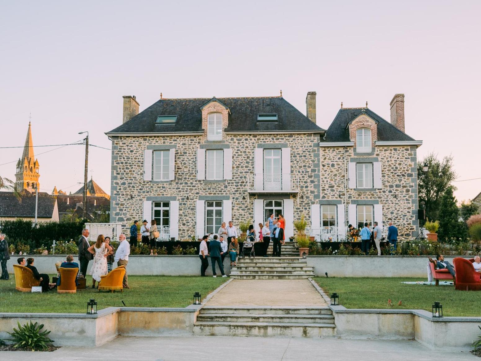 タンテニアック Domaine Les Jardins Darsene Bed & Breakfast エクステリア 写真